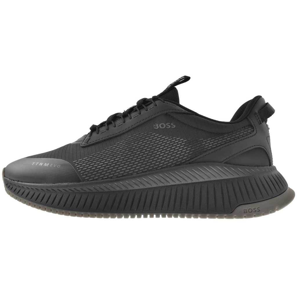Hugo Boss BOSS Titanium Runner Trainers Black